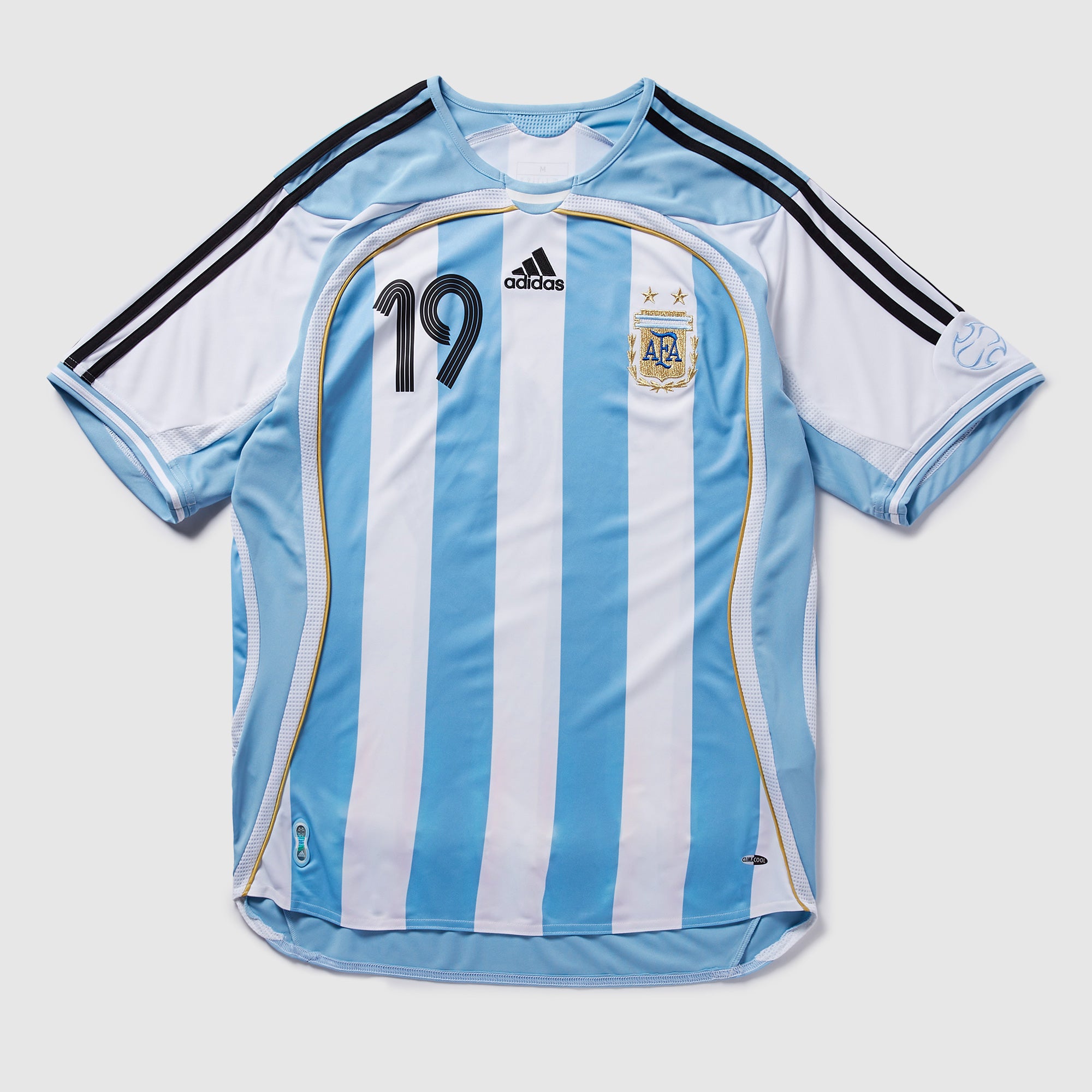 adidas Originals Argentina 2006 Home Jersey With Messi 19 - White