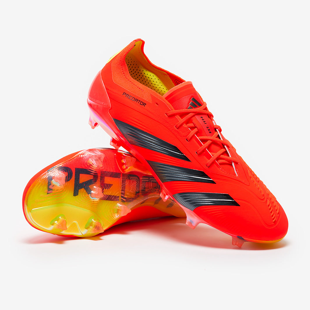 adidas Predator Elite Laced Firm Ground Teaser - Solar Red/Core