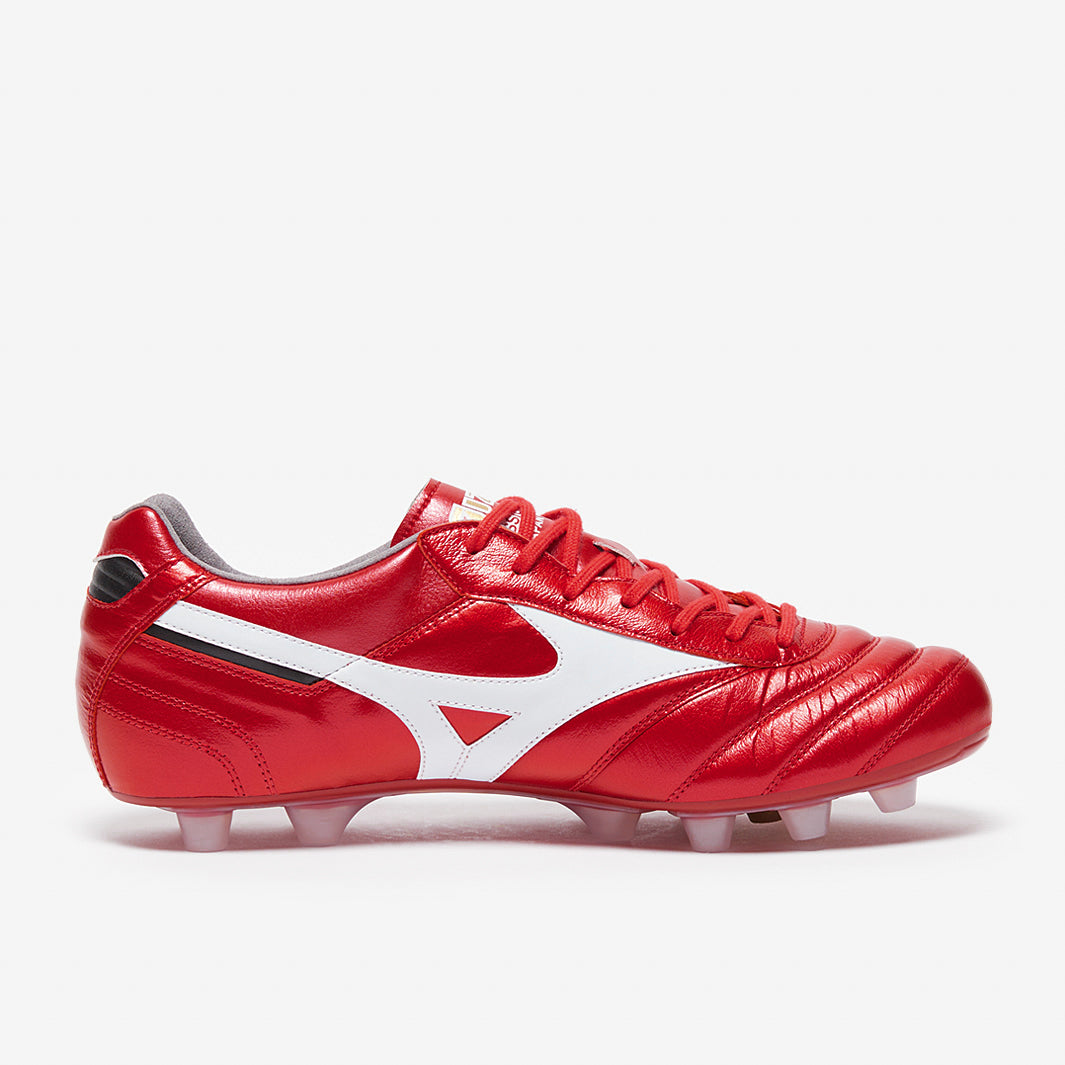 Mizuno Morelia II Made in Japan Firm Ground - Morelia 40th Red