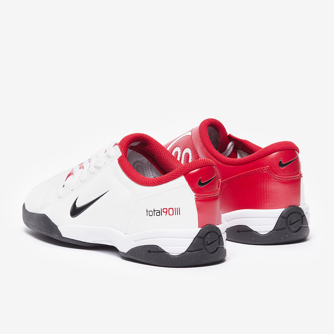 Nike Sportswear T90 - White/Black/Gym Red - Trainers - Mens Shoes