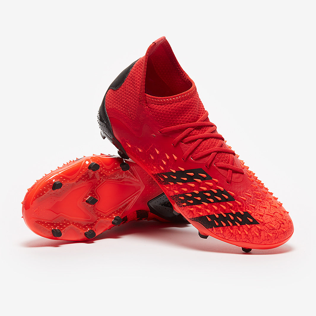 adidas Predator Freak .1 Jnr FG - Red/Core Black/Solar Red