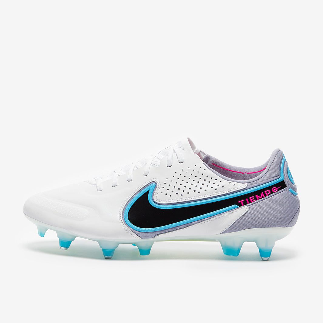 Nike Tiempo Legend IX Elite Pro SG Anti-Clog - White/Black/Baltic