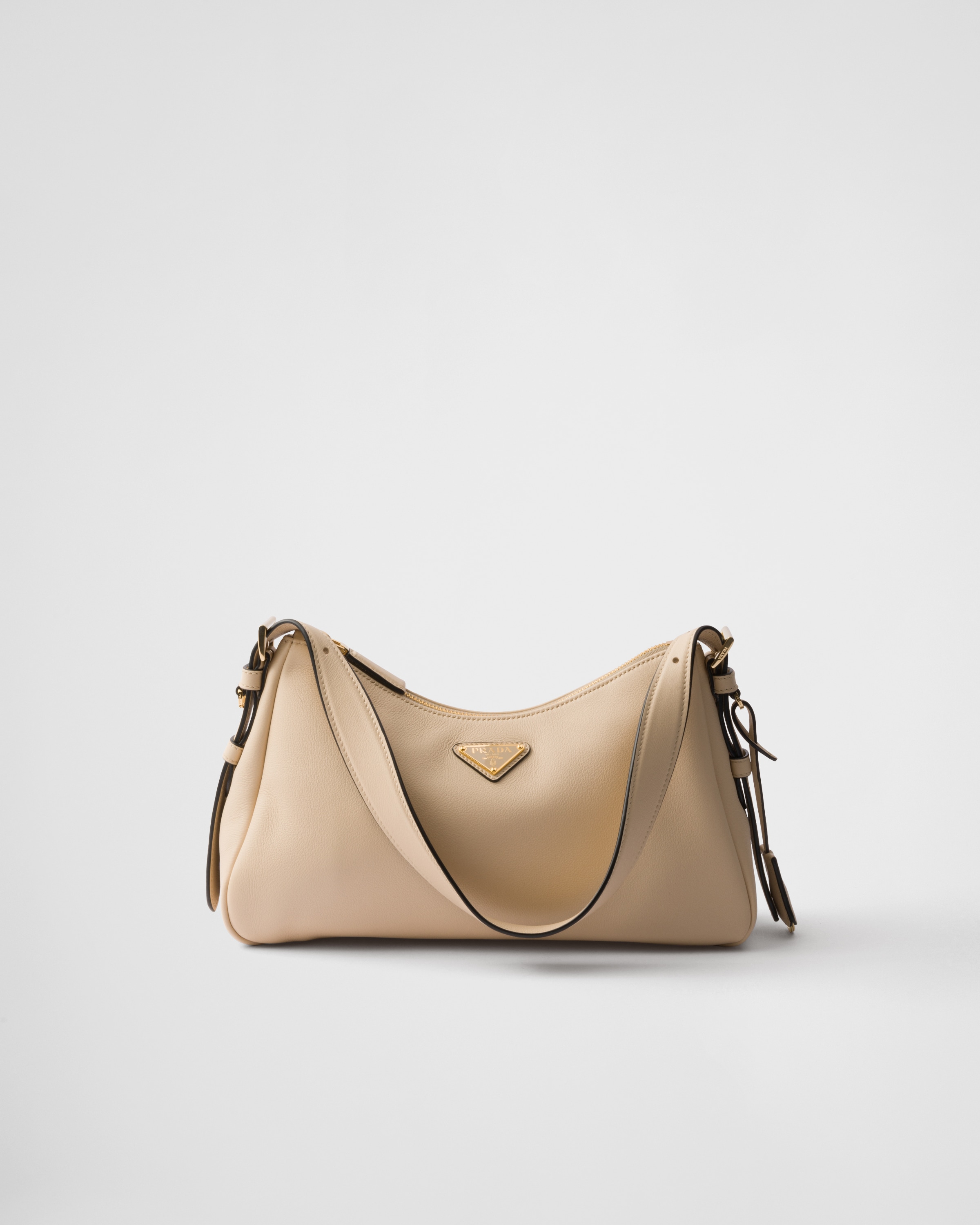 トラバーチン プラダ エメ ミディアム レザー ショルダーバッグ | PRADA