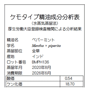ペパーミント – プラナロム エッセンシャルオイル・精油｜健草医学舎