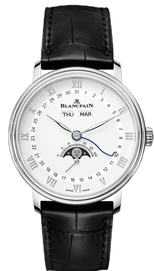 6264-1127-55b Blancpain Villeret Moonphase & Complete Calendar