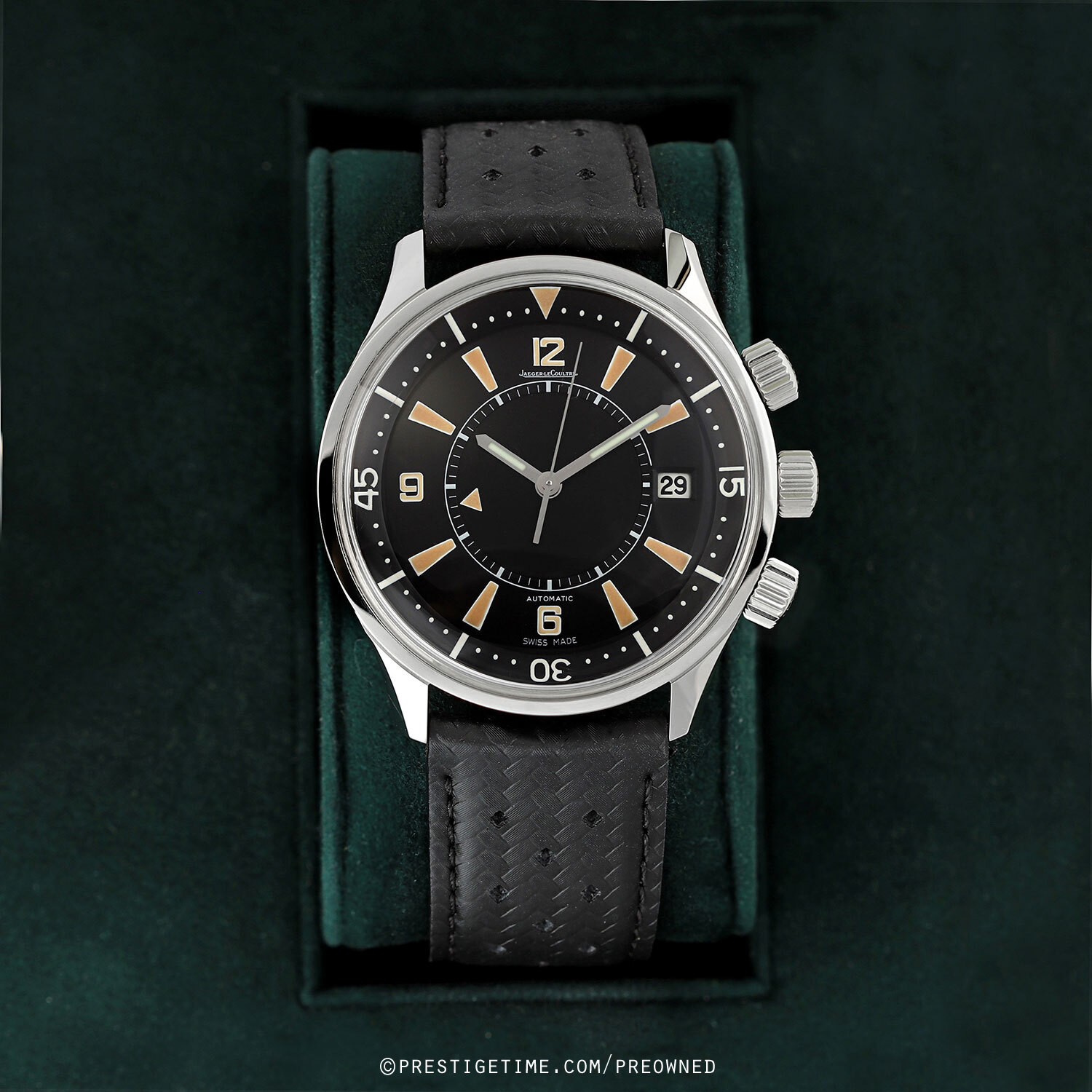 Pre-owned Jaeger LeCoultre Memovox Tribute to Polaris 1968 2008470