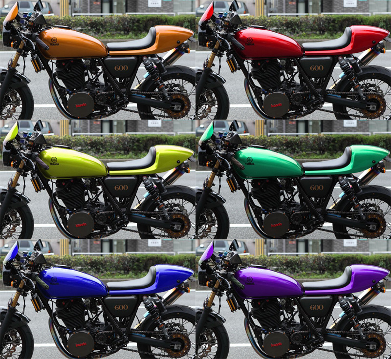 タンク塗装| SR400カスタムショップ PRESTO customcollection