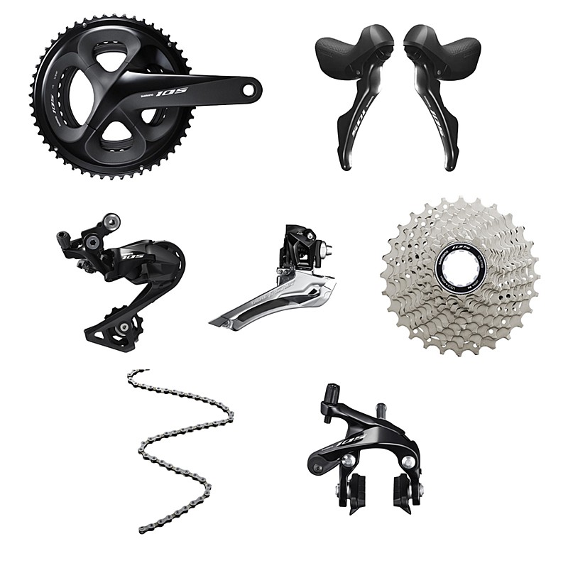 SHIMANO（シマノ）105 R7000シリーズグループセット 11-30T リム