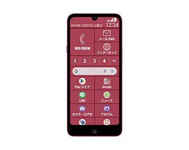 らくらくスマートフォン Lite MR01 ｜スマートフォン｜格安スマホ