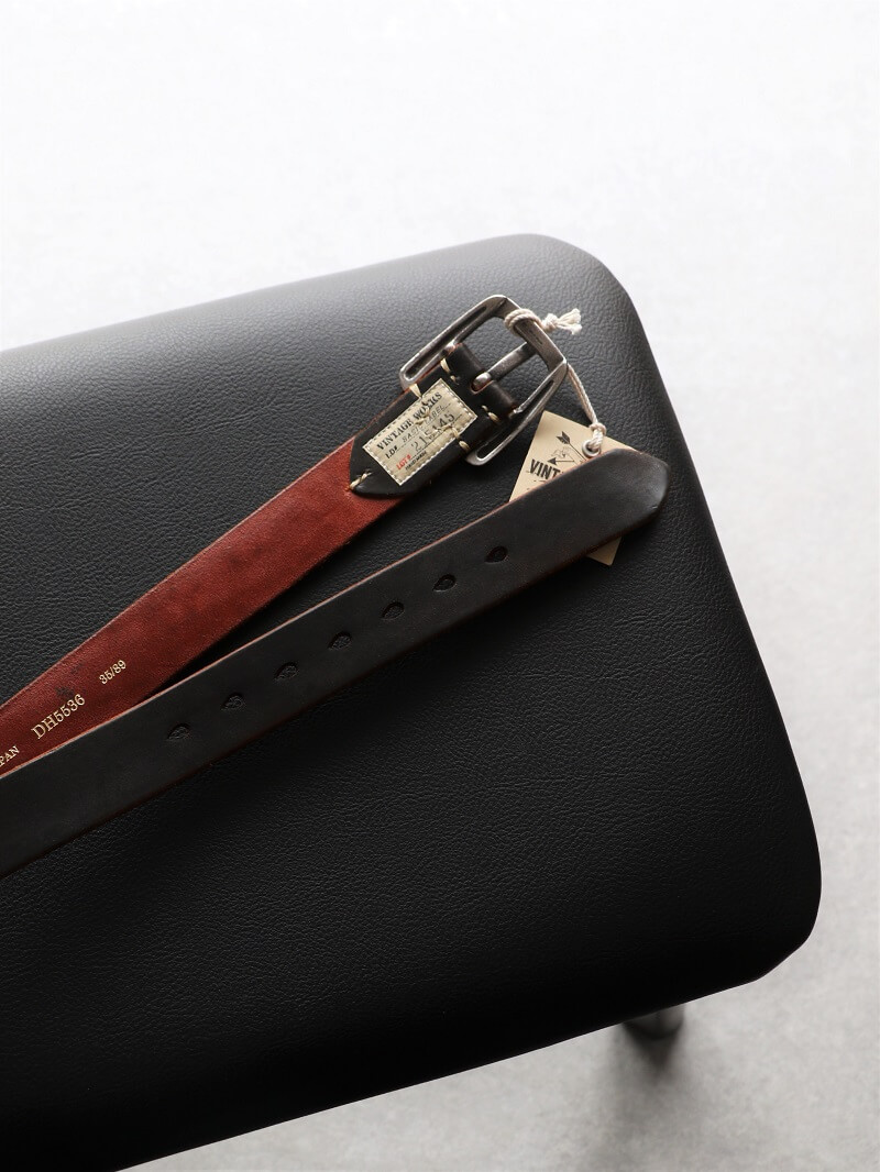 Vintage Works ヴィンテージワークス Leather belt 7Hole レザーベルト