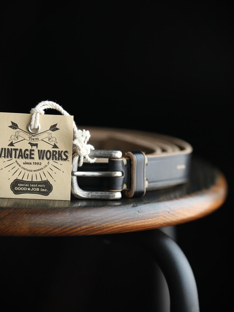 Vintage Works ヴィンテージワークス Leather belt レザーベルト