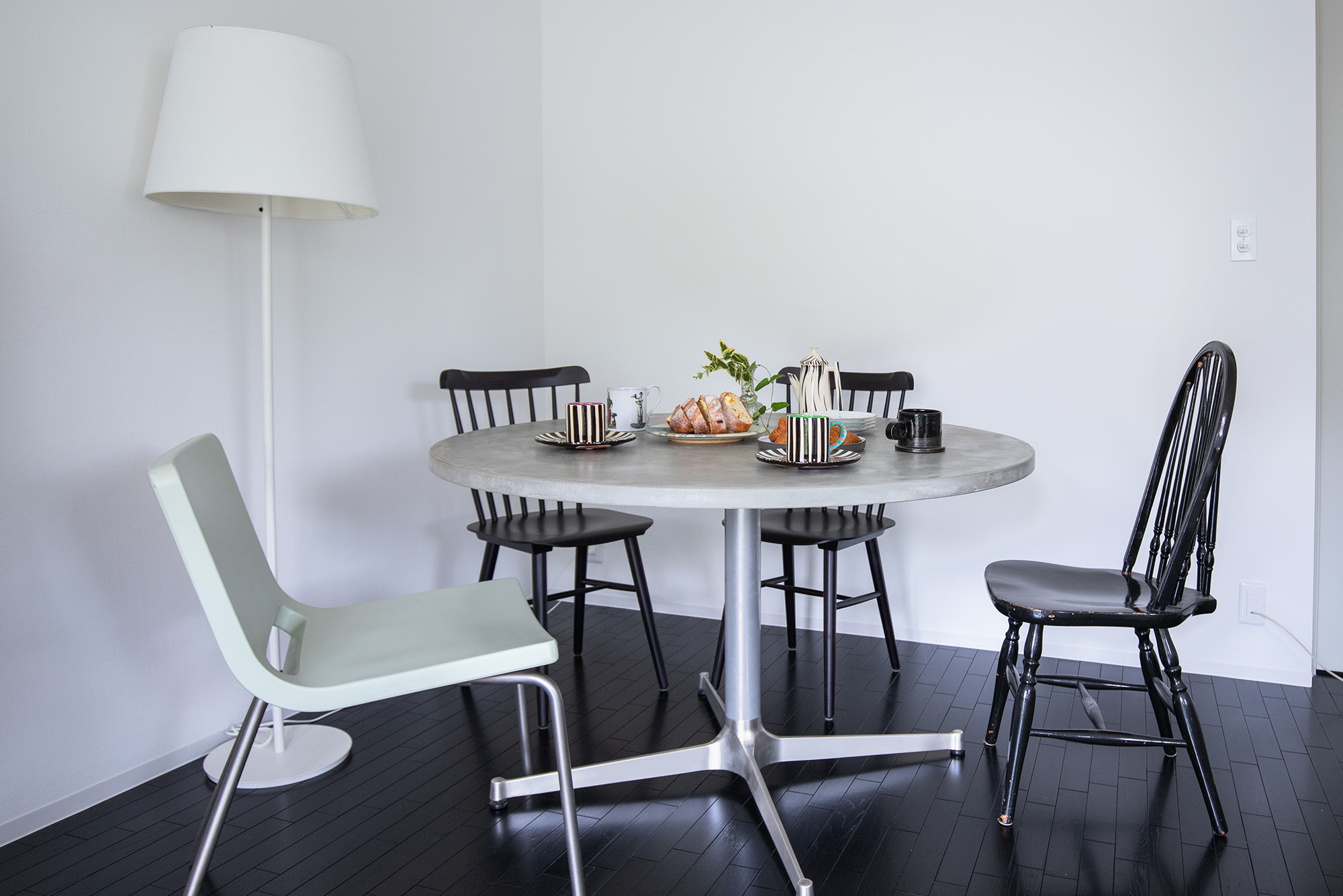 センターテーブル脚 φ800用 ブラック | PS-TB009-01-G141 | テーブル脚