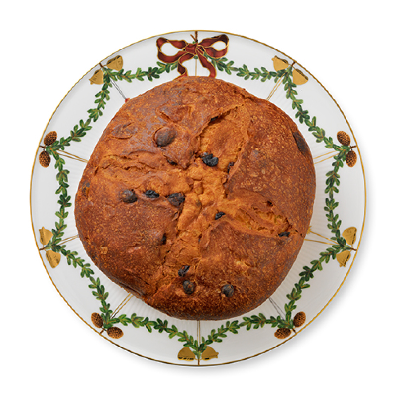 スターフルーテッド クリスマス ケーキディッシュ|ロイヤル