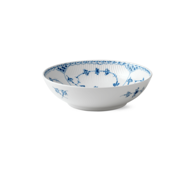 ブルーフルーテッド ハーフレース ボウル 21.5cm|ロイヤル