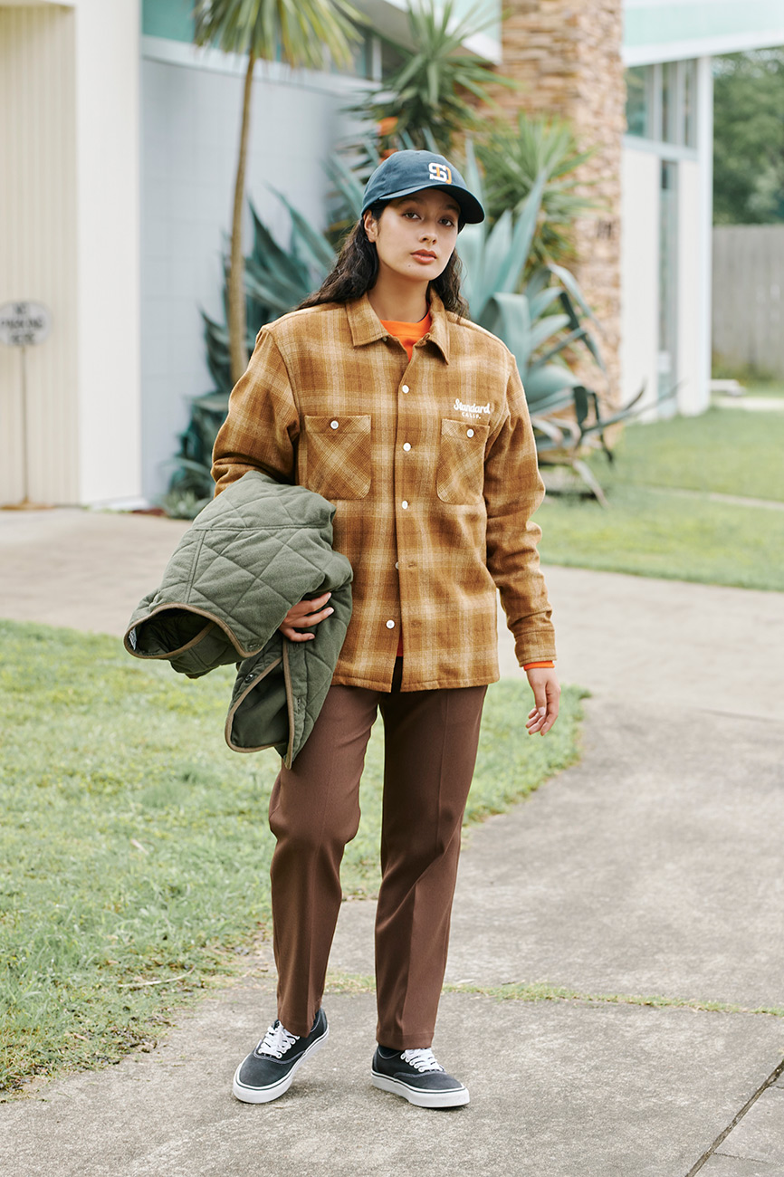STANDARD CALIFORNIA SD Wool Check Shirt SHOLA300 公式通販