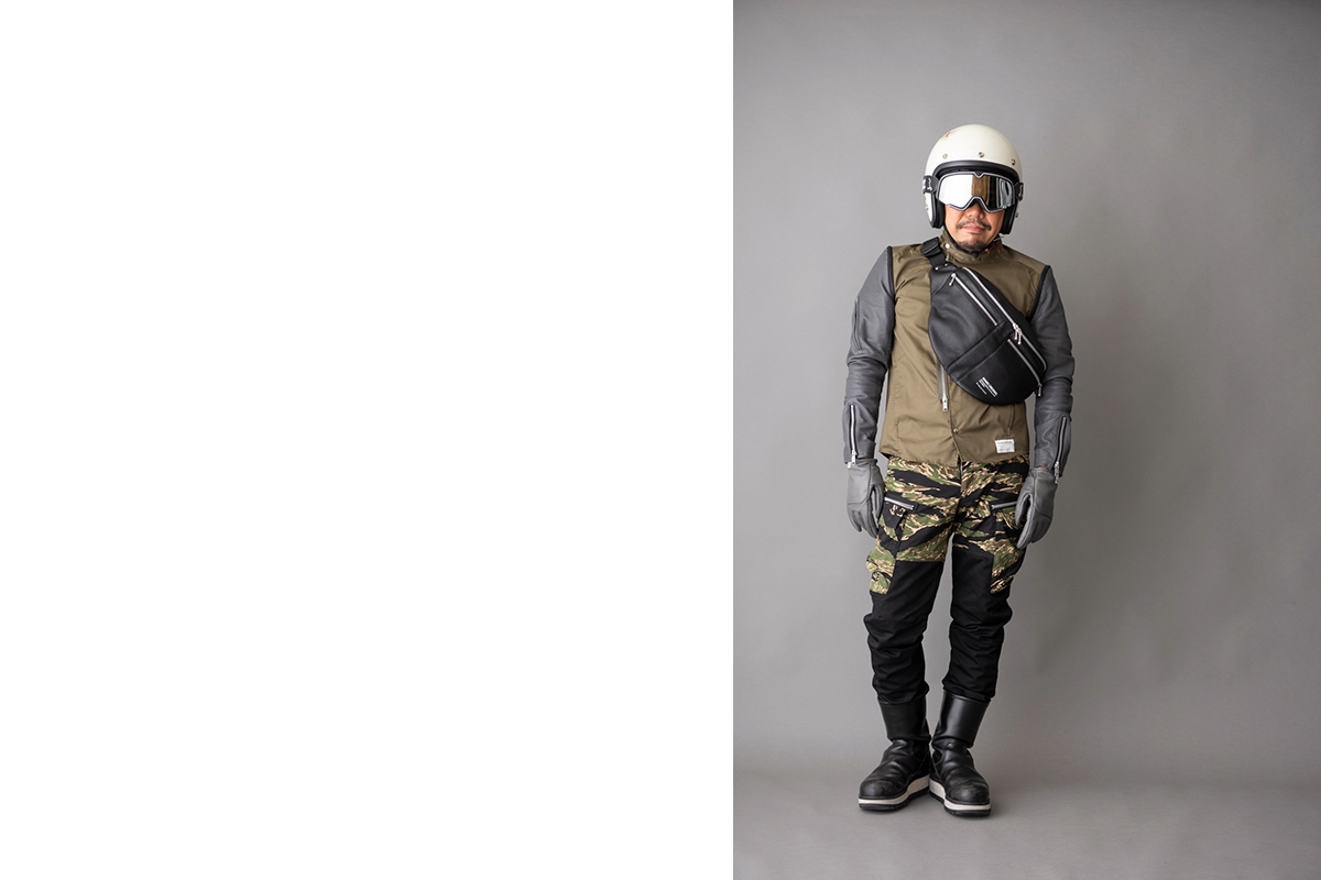 LETHER SLEEVE PUNCHING MESH | ROARS RIDERS | オンライン