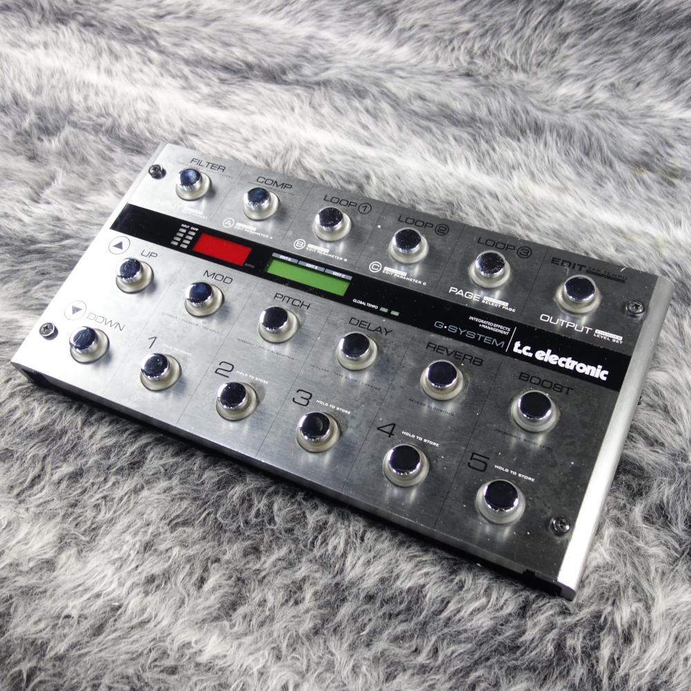 ギター tc electronic G-System Amazon | tc electronic ギター・プロセッサー G-SYSTEM