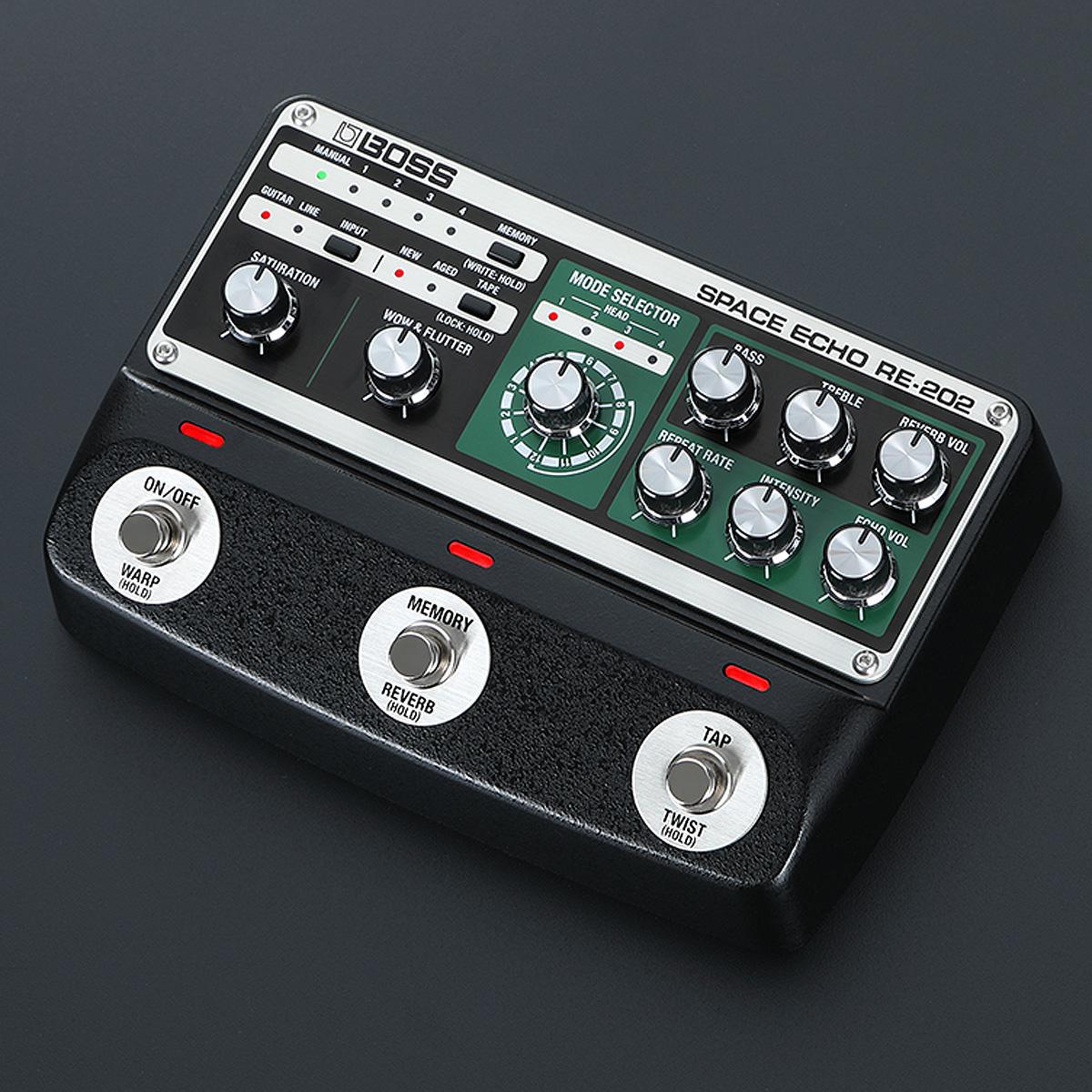 BOSS RE-202 SPACE ECHO ワンオーナー 極美品 土日値下げ Boss RE-202 Space Echo Pedal - Perfect Circuit