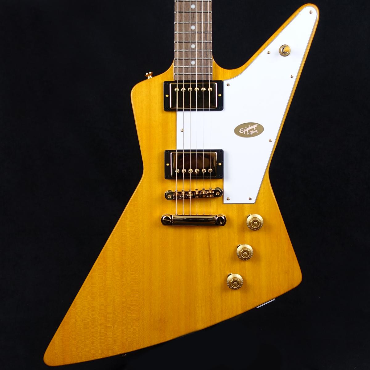 Epiphone Inspired by Gibson Custom 1958 Korina Explorer Aged