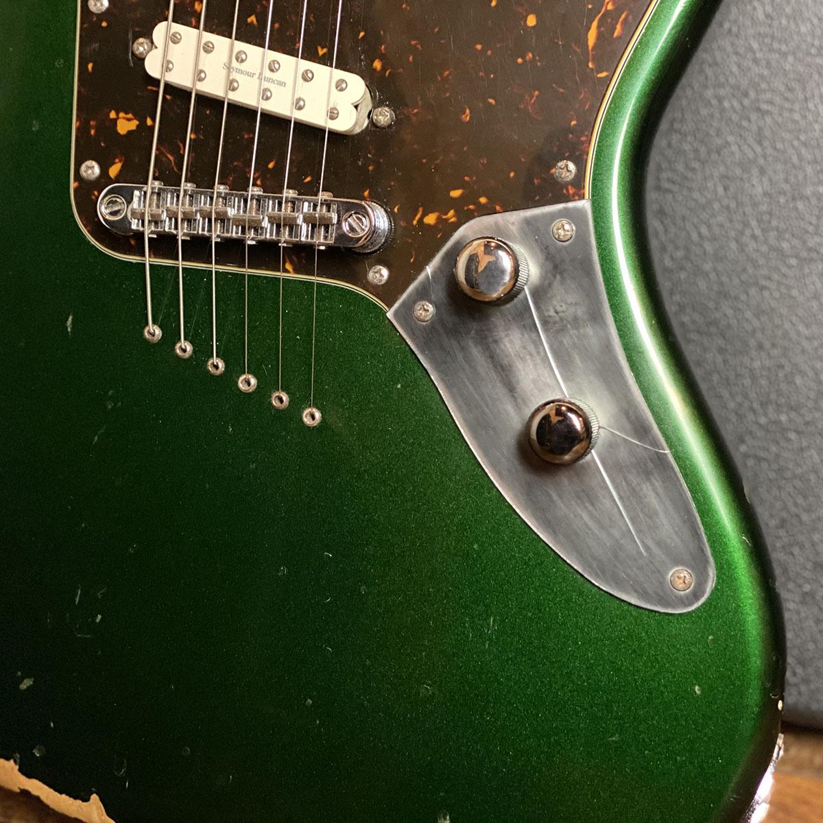 ESP/カスタムオーダーギター/ジャガー ESP Custom Jaguar Type Metallic Green <イーエスピー>｜平野楽器