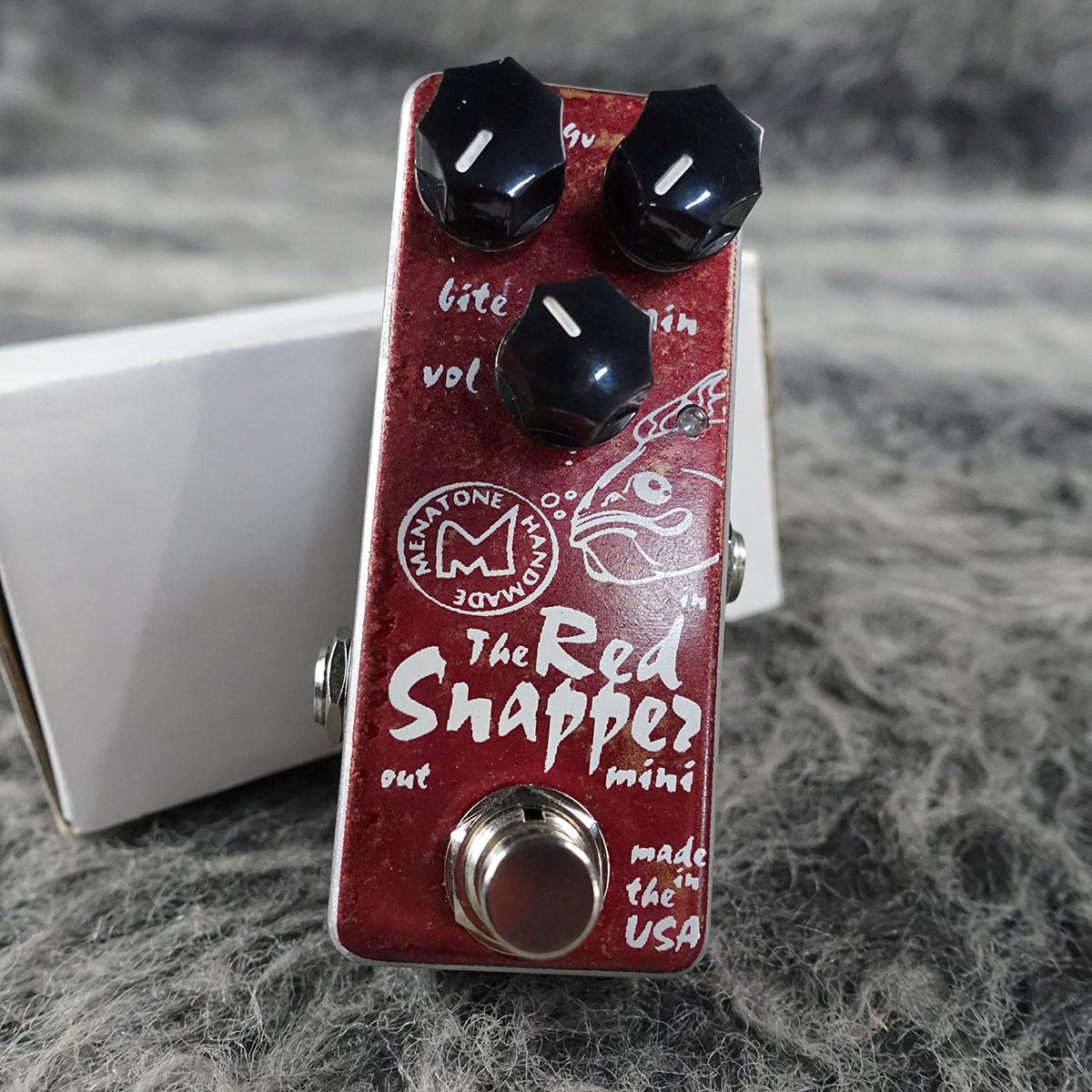 Menatone The Red Snapper 2010 国内正規品 Menatone PiG / オーバードライブ ギター エフェクター : エフェクター