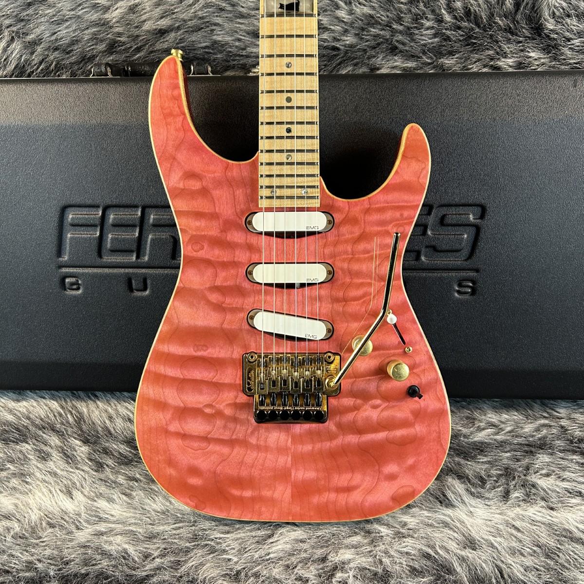 Fernandes LA-240KK L'Arc-en-Ciel kenモデル Fernandes LA-240KK (L'Arc-en-Ciel ken Signature MODEL) Red | Reverb