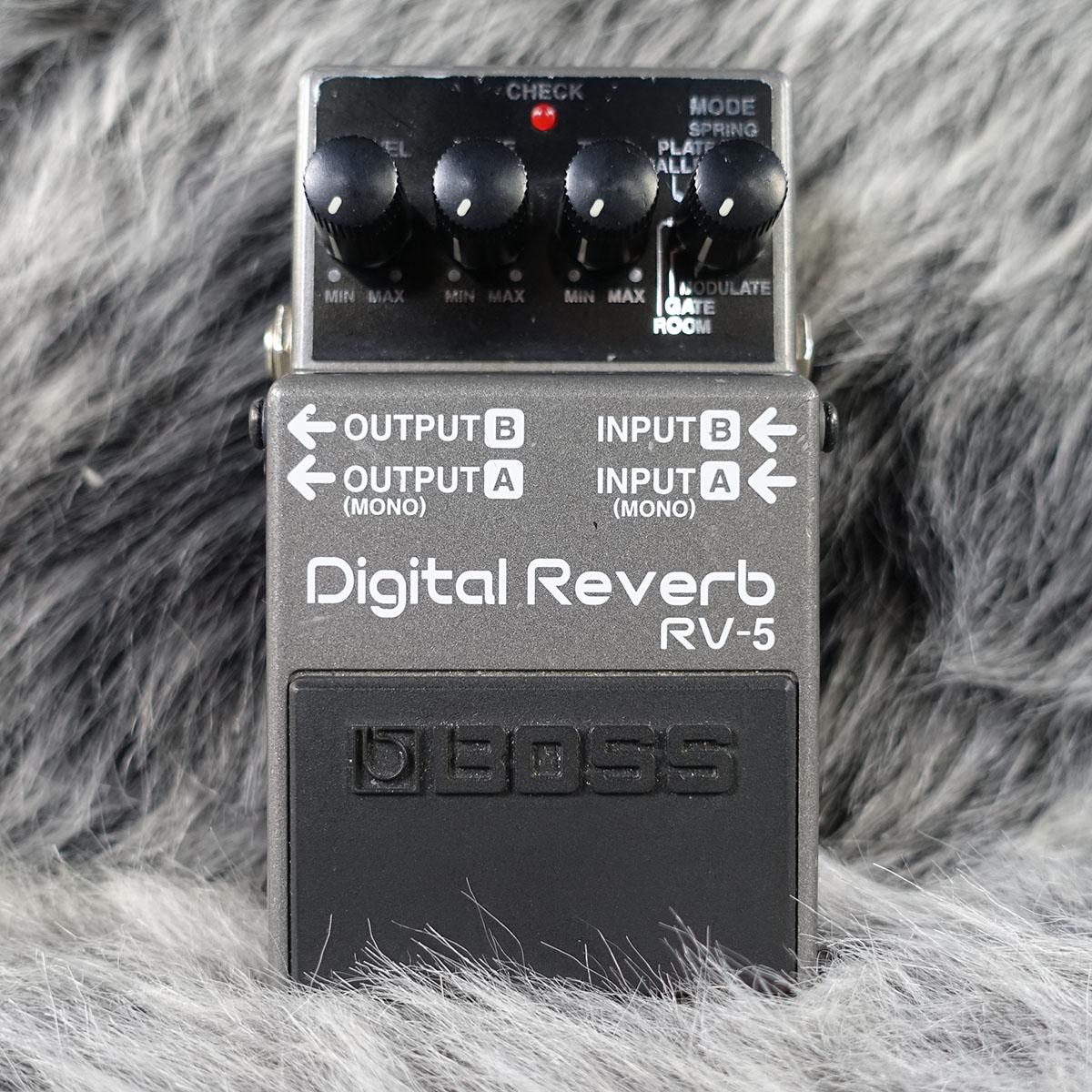 美品 BOSS 「RV-5」 Amazon | BOSS ボス デジタル・リバーブ Digital Reverb RV-5(T