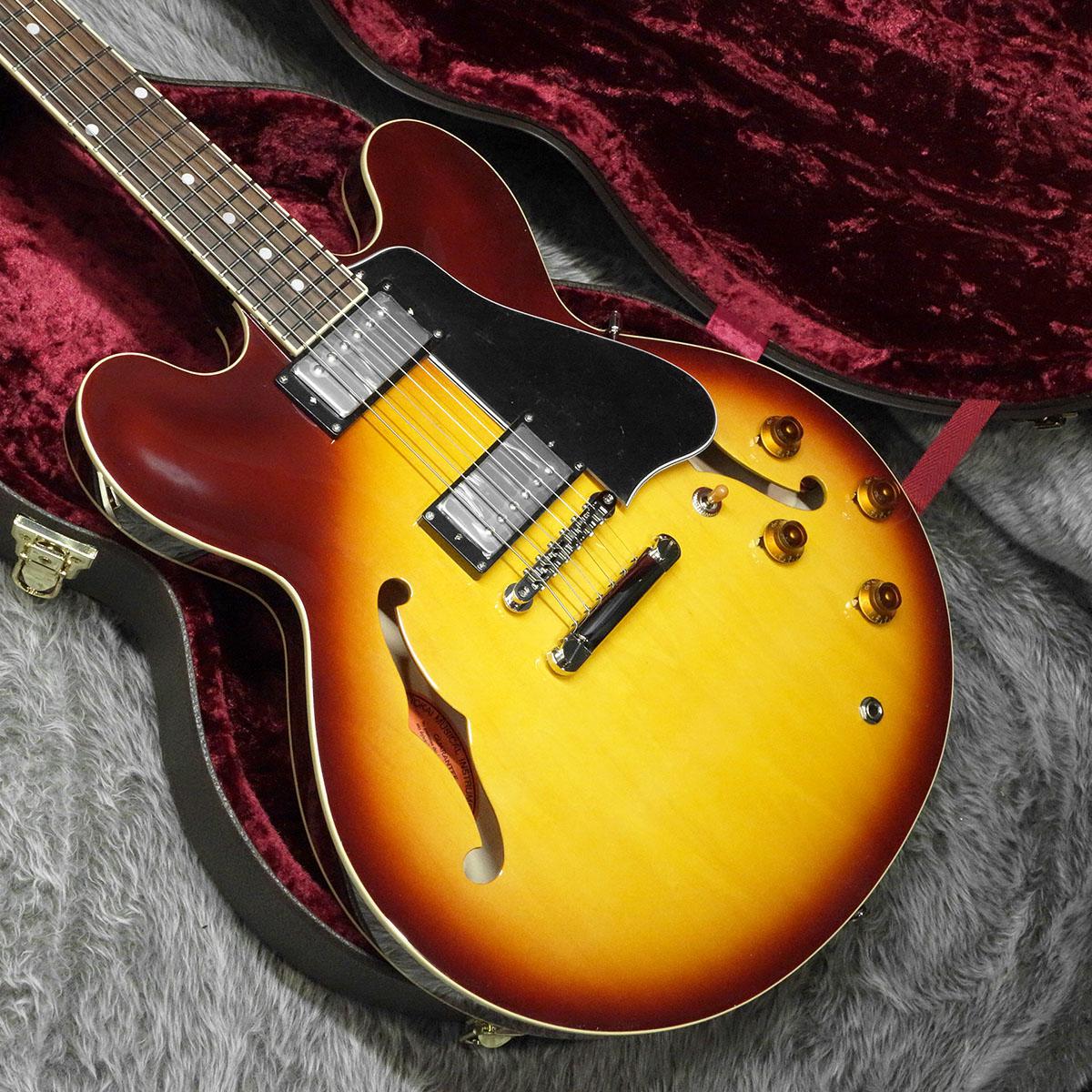 ギター TOKAI ES-180 SR Tokai ES-180 SR Semi Hollow Vintage Series Japan in Seethru Red