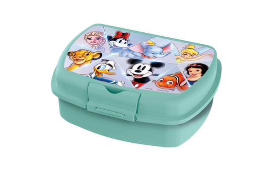 Disney 100 - Brotdose - blau - ca. 18 x 6,5 x 14 cm
