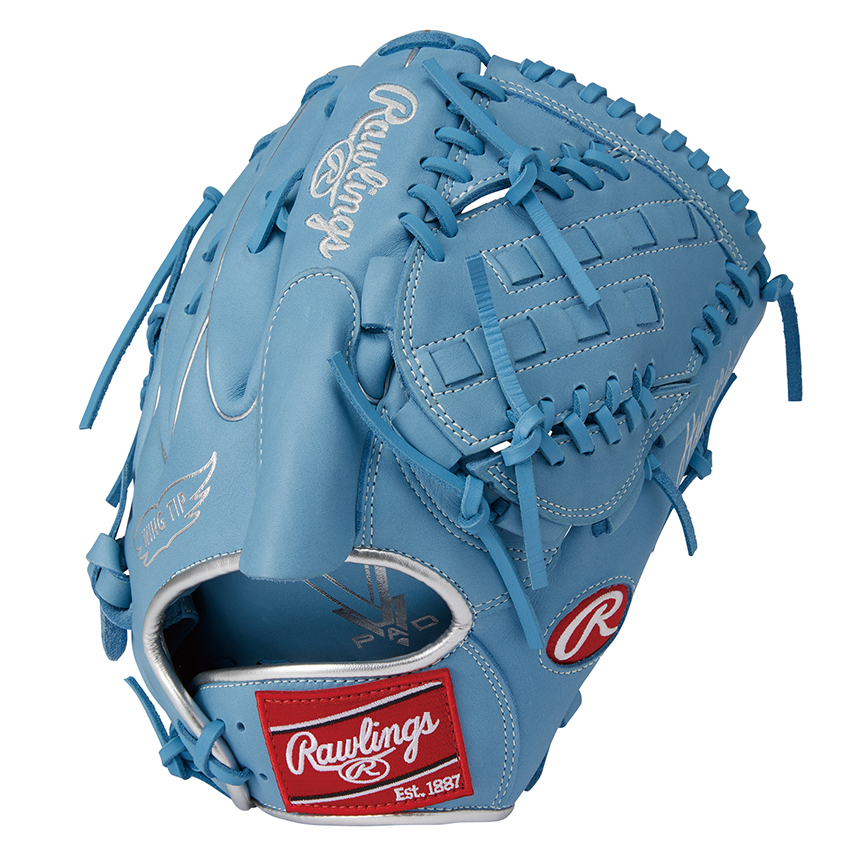 Rawlings Rebel 軟式グローブ 青/グレー Rawlings Rebel 軟式グローブ