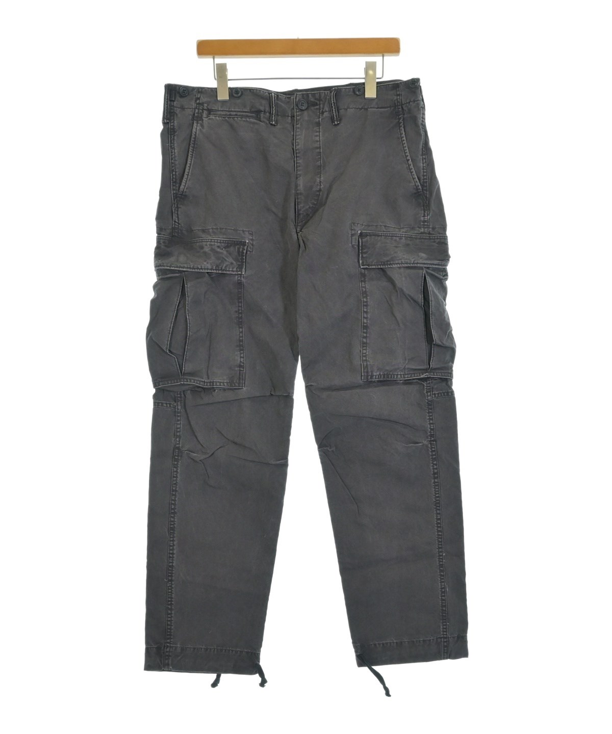 RRL（ダブルアールエル）カーゴパンツ グレー サイズ:34(XL位) メンズ