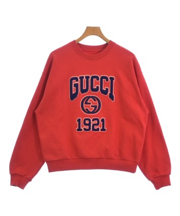 GUCCI（グッチ）スウェット 赤 サイズ:XS メンズ/2200434897032