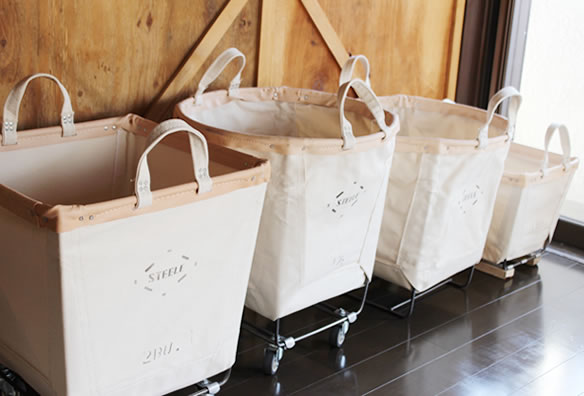 スチールキャンバスバスケット Steele Canvas Basket キャンバスバスケット かご 70L アメリカ