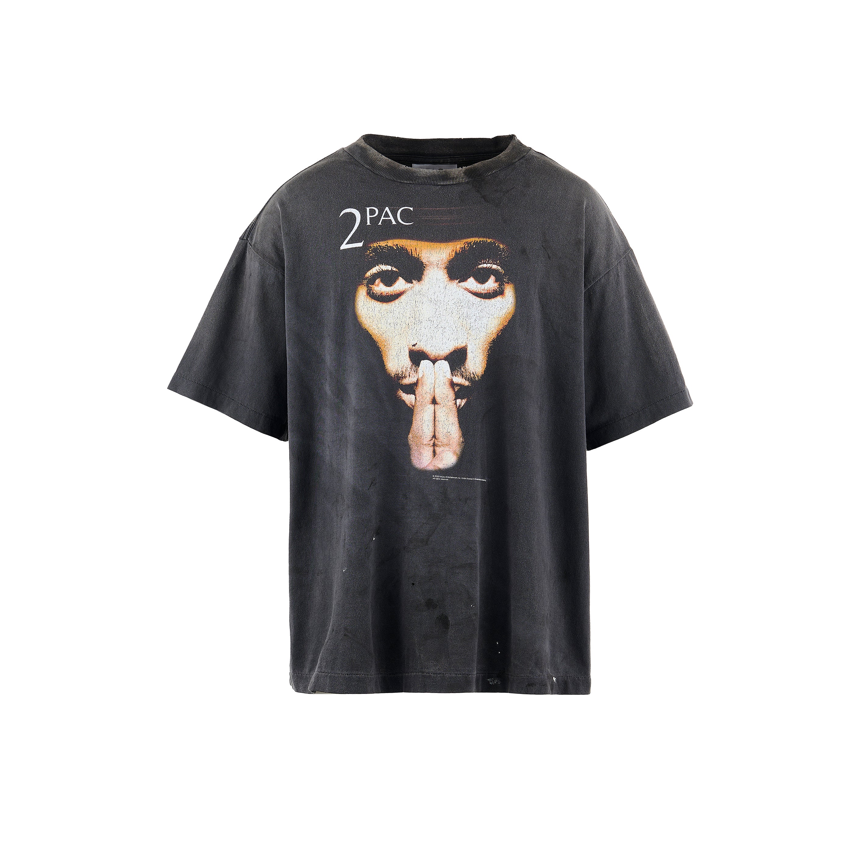 SAINT Mxxxxxx]2PC_SS TEE/2PAC/BLACK(SM-HR8-0000-C14) – R&Co.