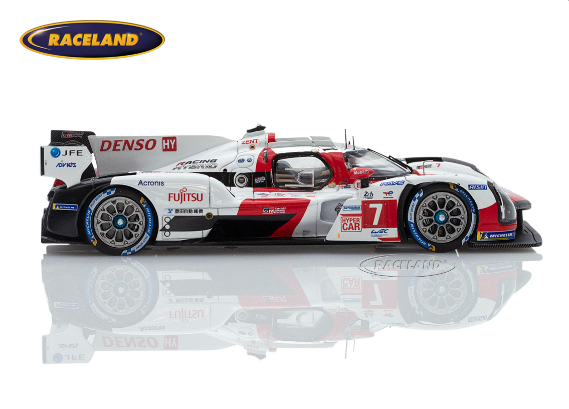 Toyota GR010 Hybrid Toyota Gazoo Racing 2° Le Mans 2022 - Maßstab