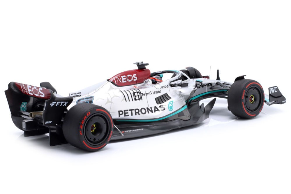 MERCEDES-AMG W13 3rd GP Spain 2023 G. Russell - Minichamps Scale 1