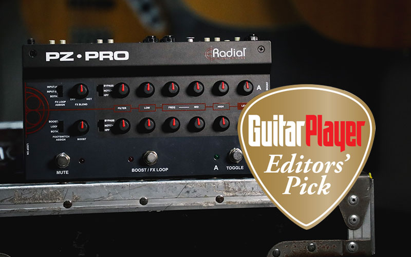 PZ-Pro Guitar Player Editor Pick - Radial Engineering
