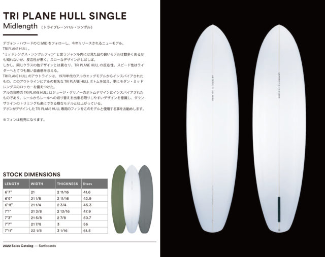 mandara マンダラ Tri Plane Hull トライプレーンハル mandara