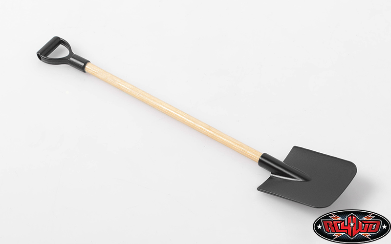 Scale Garage Series 1/10 Wooden Handle Boulder Flat Shovel w