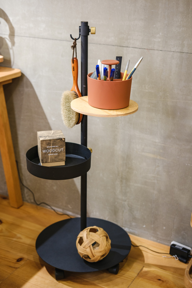 DRAW A LINE デスクサイド SET ブラック