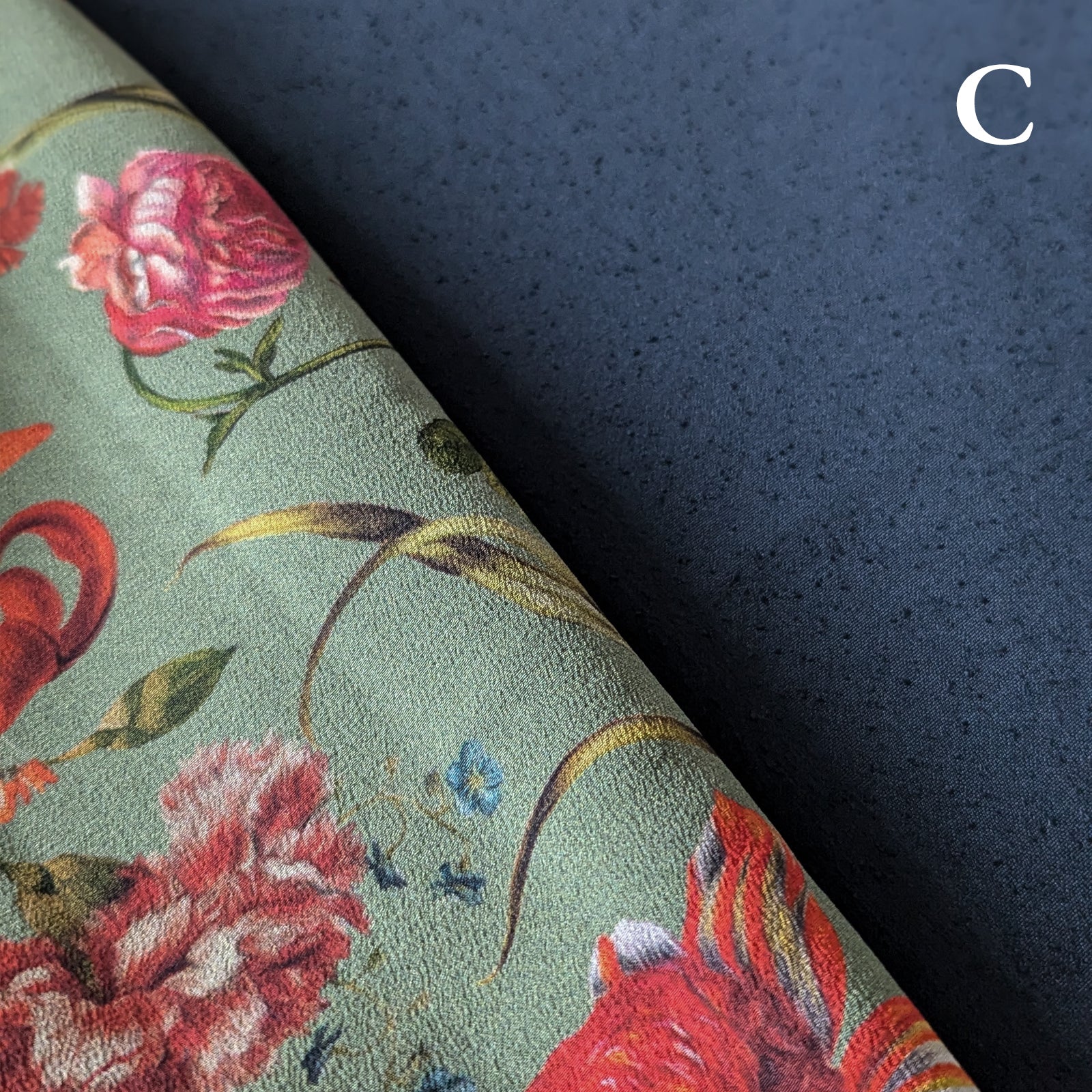 Reversible Skirt Flare - Bouquet - verde