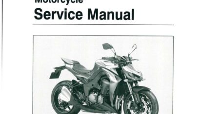 2014 - 2016 Kawasaki Z1000 ZR1000 / ABS Motorcycle Service Manual