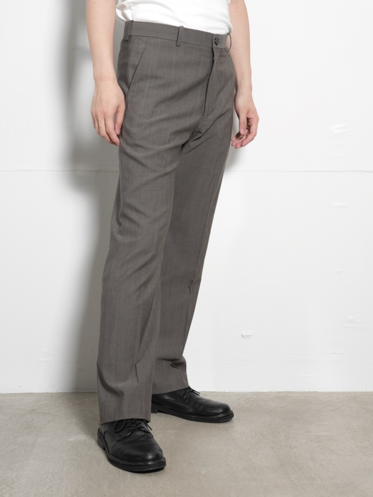 フレアトラウザーズ -ウールポプリン- - セブンバイセブン メンズ