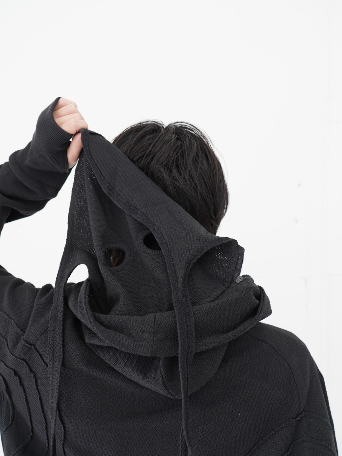 ORBIT MASK HOOD - JIAN YE MENS｜Official Online Shop - REROPE