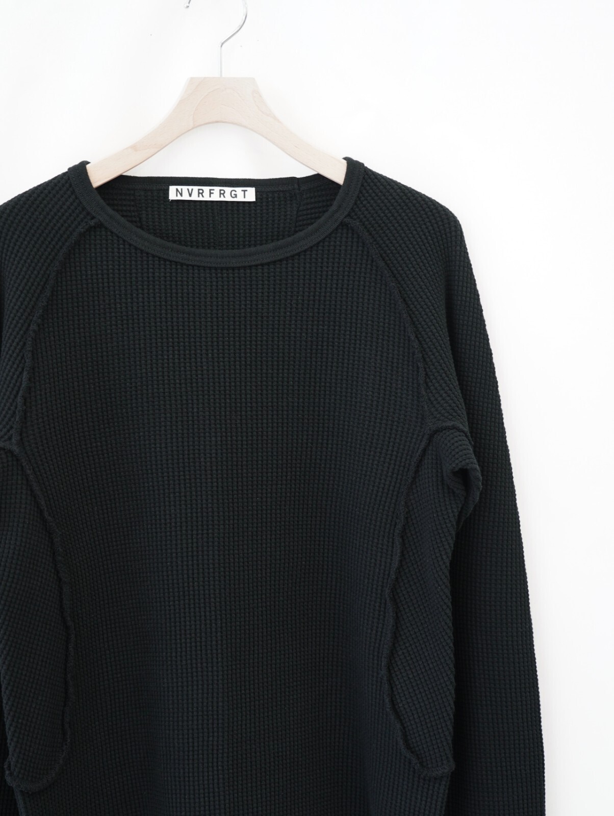 ワッフルサーマルロングスリーブTシャツ - ネヴァーフォーゲット