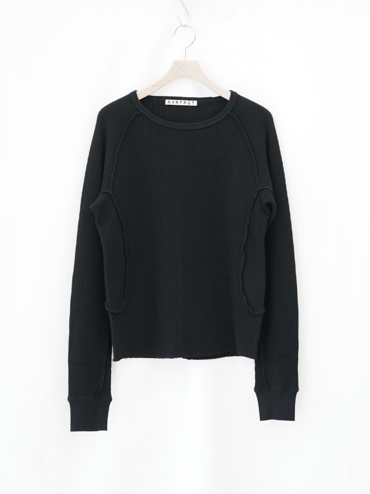 ワッフルサーマルロングスリーブTシャツ - ネヴァーフォーゲット