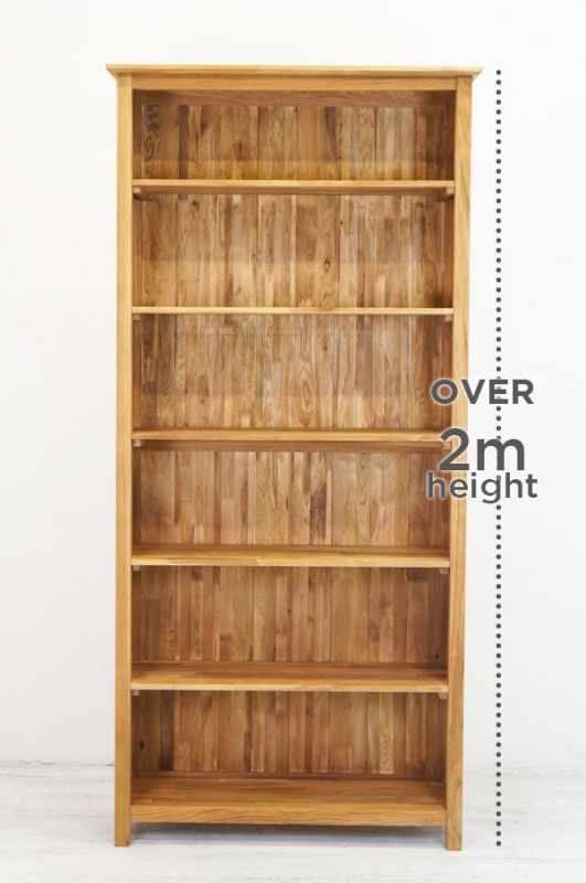 オーク 本棚 6段 イギリスカントリー家具 ヴィンテージスタイル