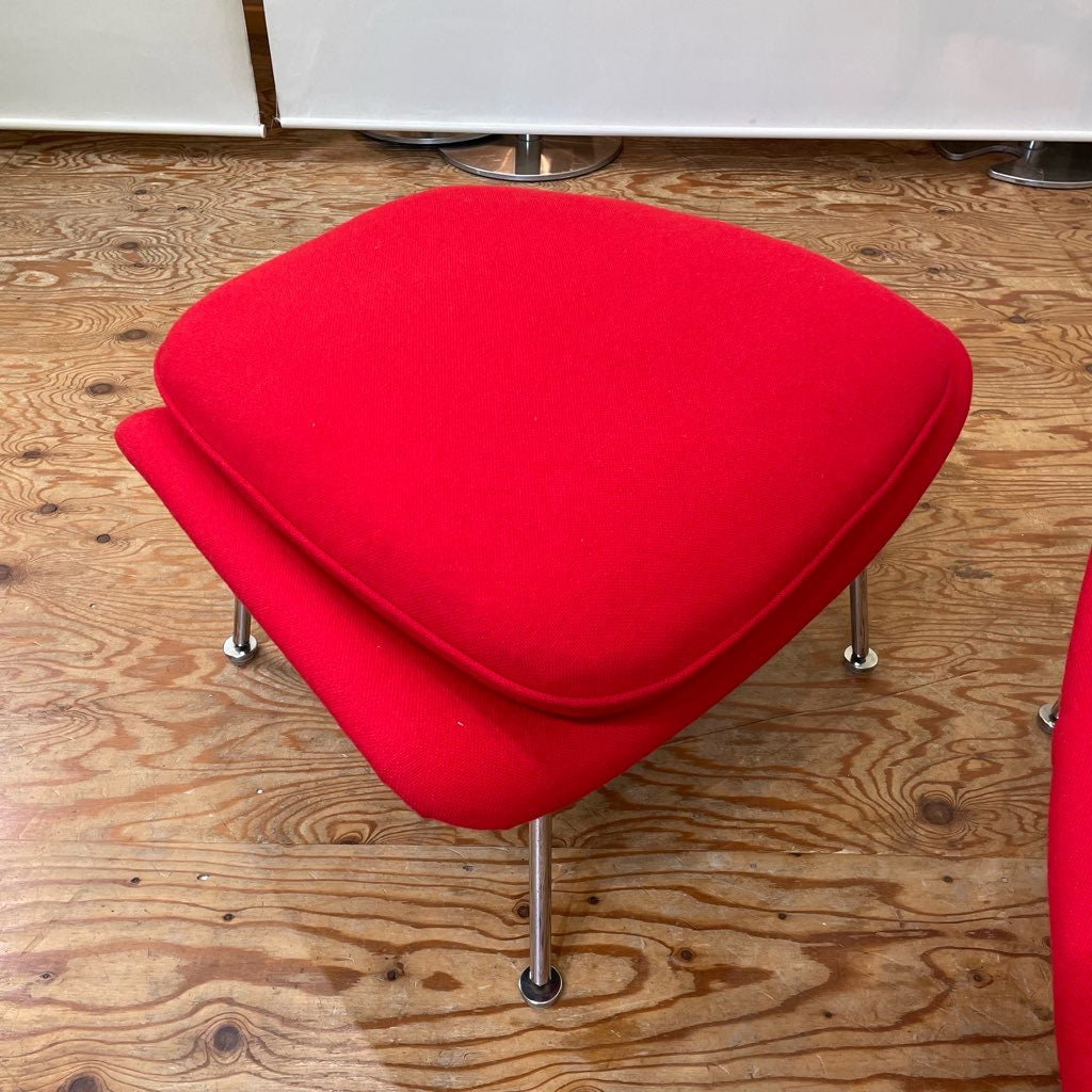 ノール / Knoll ノル ウームチェア オットマンセット サーリネン