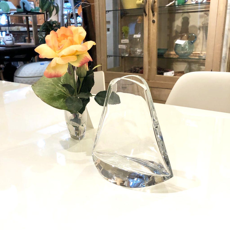 バカラ花瓶メトロノームフラワーベース バカラ Baccarat クリスタル