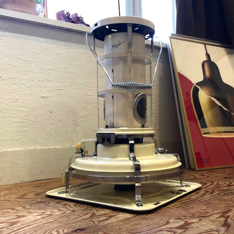 アラジンブルーフレームヒーター39型J390001Ⅲ(グリーン)サビ キズあり